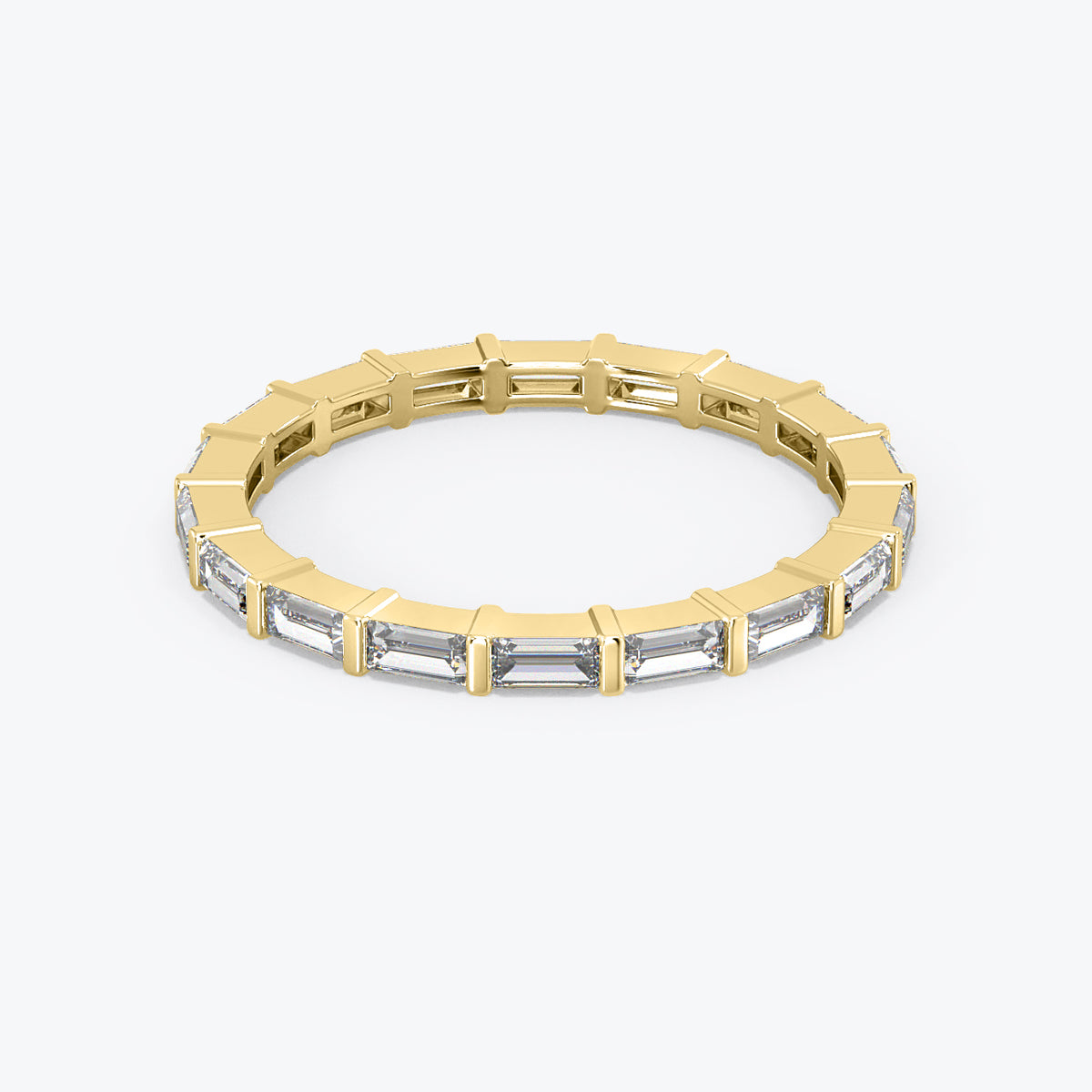 Full Eternity Baguette Diamond Ring