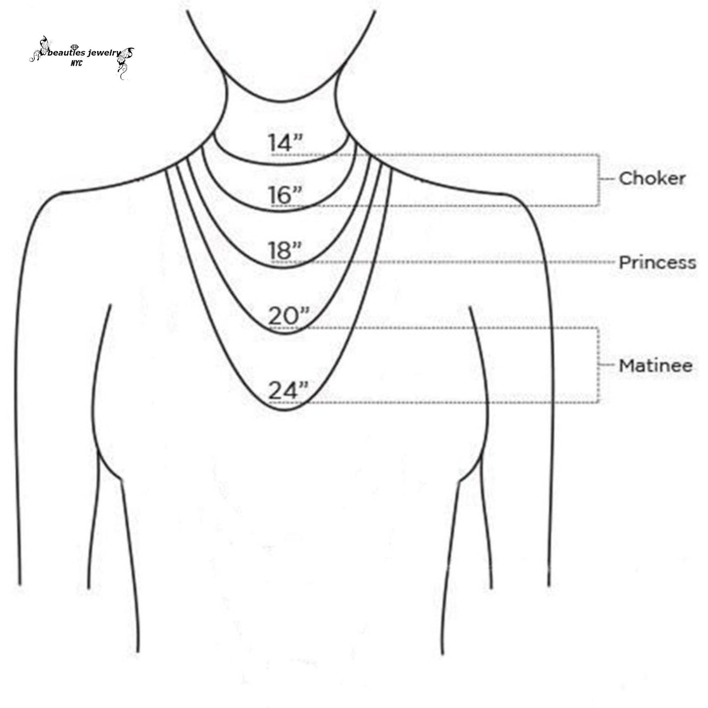 Diamond Necklace, Blue Sapphire  Necklace, Rose Gold Necklace, Charm Necklace, Necklace for Women, Dainty Necklace, Diamond Pendant