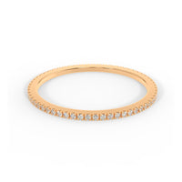 Minimalist Diamond Eternity Band