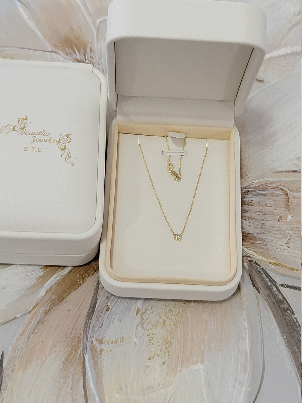 Diamond Necklace, Solitaire Necklace, Minimalist Necklace, Charm Necklace, Gold Necklace, Necklace for Women, Dainty Necklace