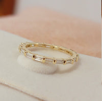 Full Eternity Baguette Diamond Ring