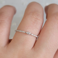 Marquise Diamond Half Eternity Wedding Ring