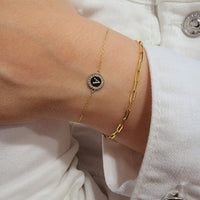 Dainty Initial Bracelet