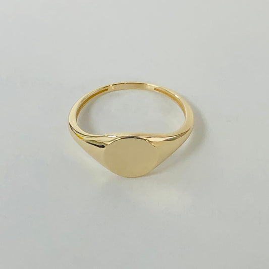 Simple Signet Ring for Ladies