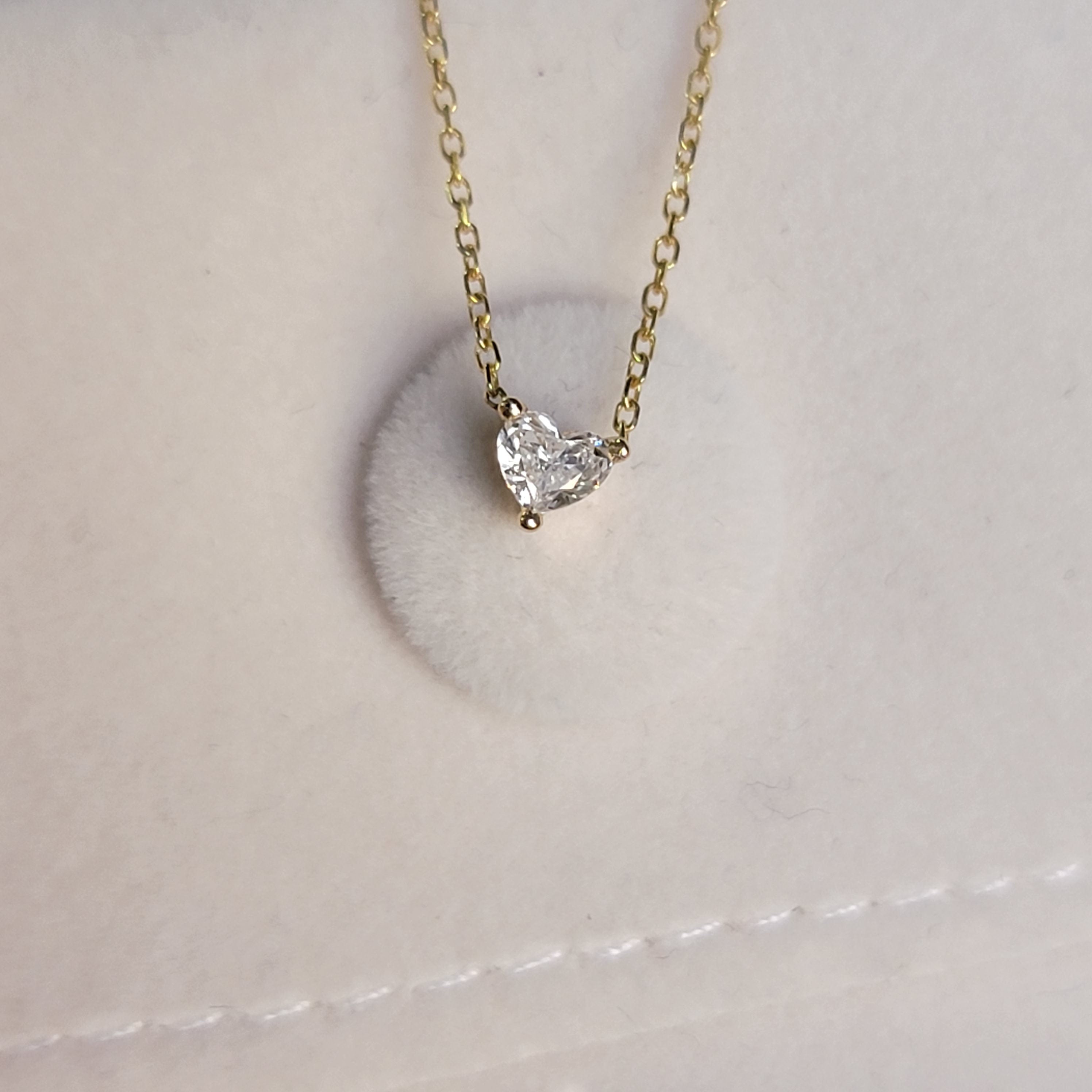 Diamond Necklace In 14k Solid Gold/Delicate Floating Diamond Necklace/Bridesmaids cheapest Gift